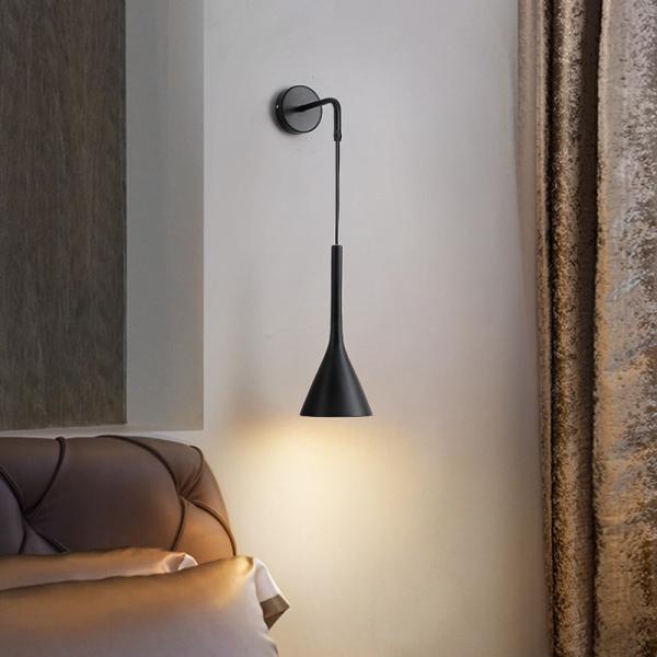 Wall Pendant Lights E27 LED Bedroom Wall Lamp for Living Room Stair Hotel vintage wall lamp （WH-VR-81)