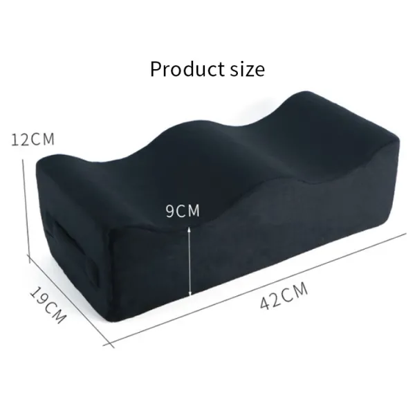 Supply Cooling Gel Lumbar Pillows Density Memory Foam Butt Pillow with Anti-Static