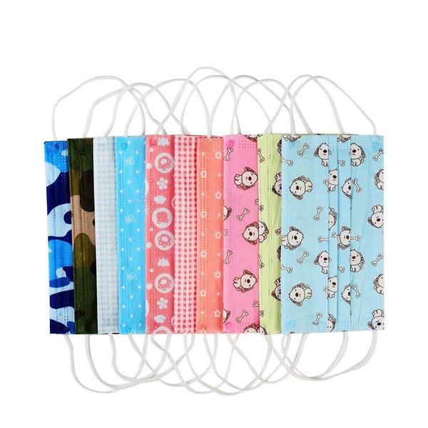 Outdoor Cycling Non Woven Face Mask Non Toxic  3 Ply Disposable Face Mask