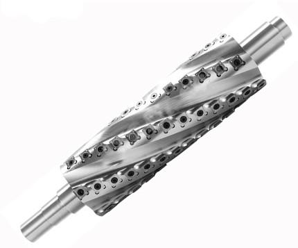 ODM helicoidal de superfície do OEM das cabeças de cortador da espiral da plaina de Cutterhead do espelho