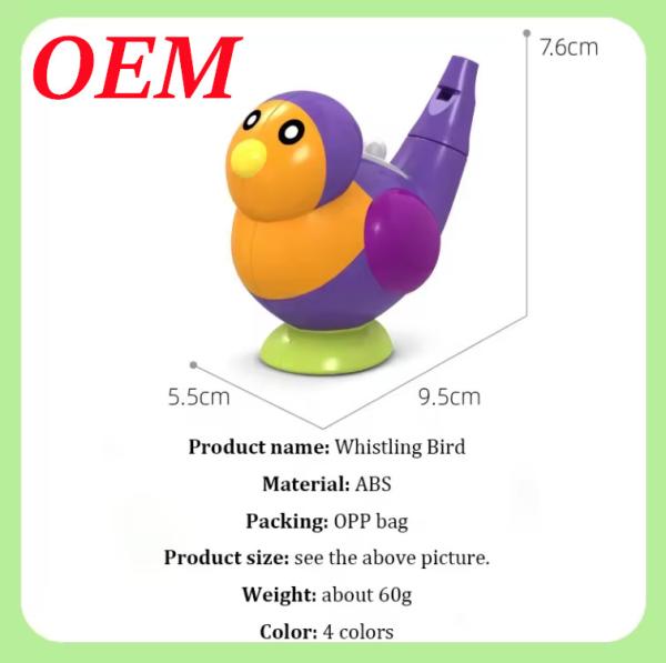 Brinquedos de pássaros de plástico para soltar o stress Relaxar brinquedo de educação para crianças