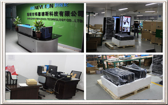 Свободный стоящий Signage цифров киоска, игрок рекламы 55 средств дюйма Multi