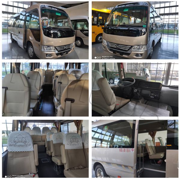 31-50 Seats Coach Bus 8500*2500*3400mm Size Comfortable Interior