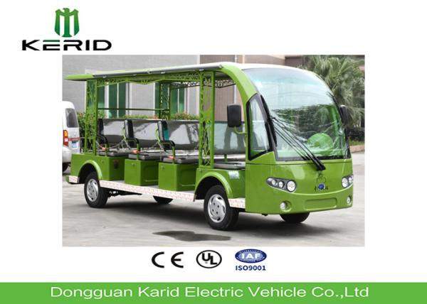 Ônibus de turista Sightseeing elétrico do veículo de 11 passageiros com as rodas do motor 4 da C.C. 5kW