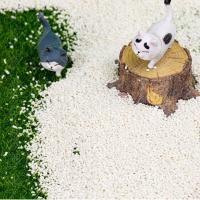 Arena PARA Gatos Plant Cat Litter OEM / ODM Deodorizing Low Dust Non-Sticky Bottom Easy Clumping Cassava Cat Litter