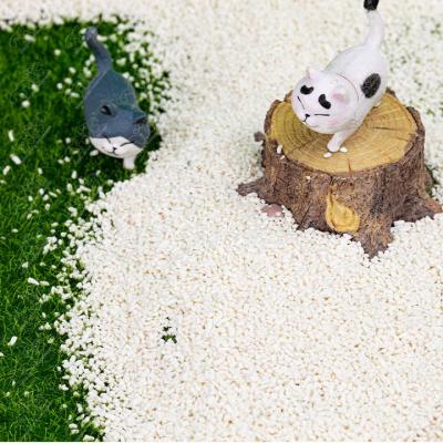 Litière pour chat à base de manioc désodorisant et non poussiéreuse, non collante, à base de tofu