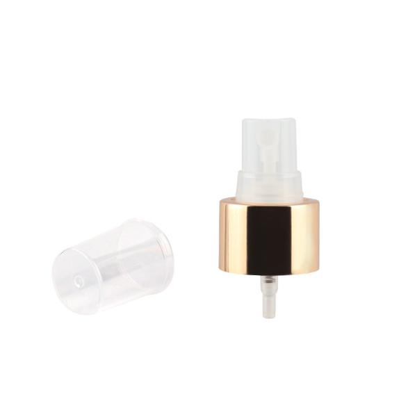 Mirror Finish Cosmetic Spray Bottle 24/410 250ml Transparent PET Toner Sprayer Bottle