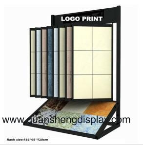 Unique Wood Flooring Display Racks with Angle Shelving,STONE DISPLAY , STONE DISPLAY RACK
