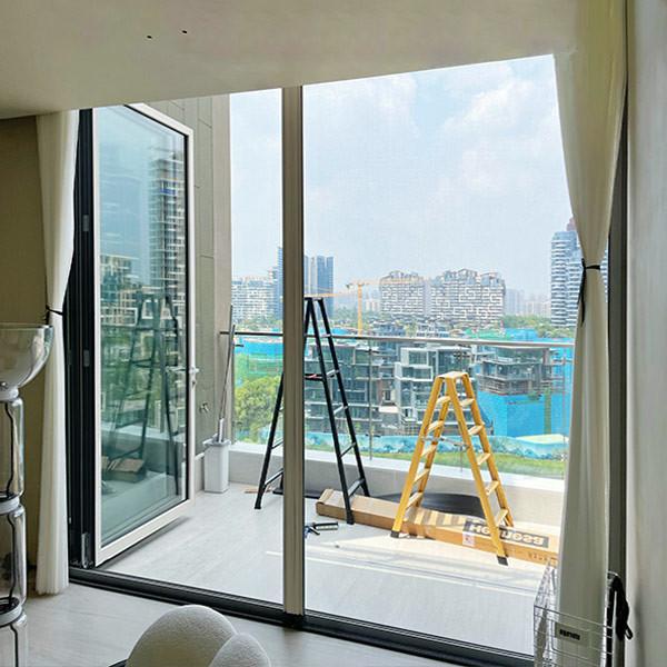 Quick And Easy Installation Option For Standard Invisible Screen Door