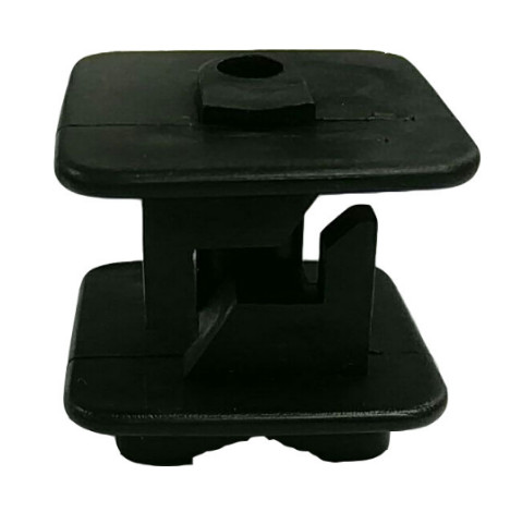 3mmワイヤーHDPEの正方形の木製のポストの耐衝撃性電気塀の絶縁体