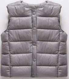 Anti Shrink Kids Lightweight Down Jacket , Children's Down Vest For Boys Girls