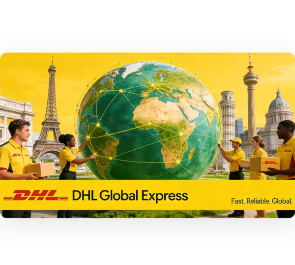 Door To Door DHL Global Express International Shipping With Real Time GPS Tracking