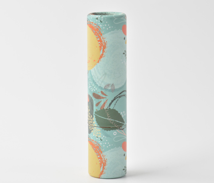 CMYK imprimiu o ODM de papel do tubo do cartão para o batom