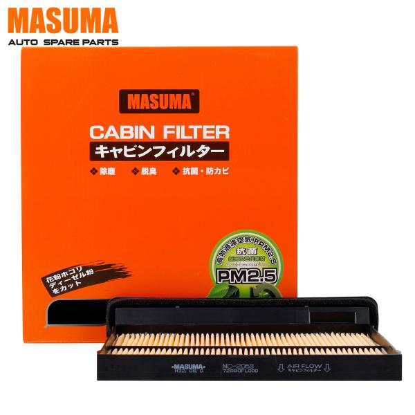 MC-2063 Máquina de filtro de aire de cabina MASUMA D16B7 1600cc 72880FL000 para el año 2006-2014