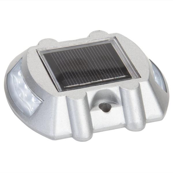 Luzes à terra postas solares exteriores do diodo emissor de luz, nas luzes à terra da entrada de automóveis do diodo emissor de luz