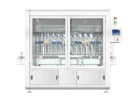Machine de remplissage à haute vitesse de 100 ml bouteille 16 têtes de remplissage Pesticide Piston Machine de remplissage de liquide chimique Lubrifiant machine de remplissage d'huile