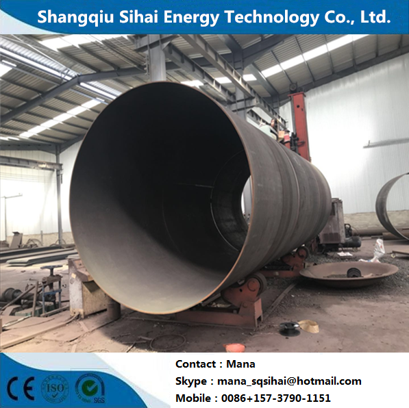 Capacidad de procesamiento diaria de 8-10 toneladas Máquina de pirólisis de caucho para reciclar residuos de neumáticos
