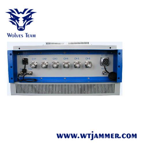 Small Prison Waterproof Outdoor mobile phone Jammer With Aluminum - Alloy Casing