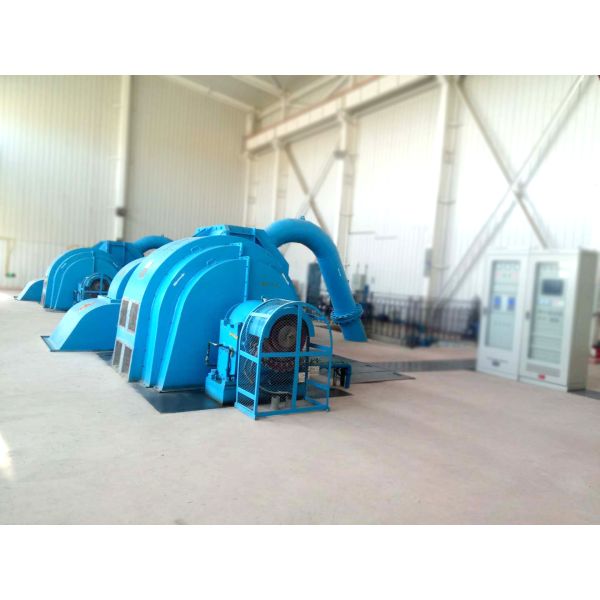 Тип ISO9001 небольшого генератора турбины воды 100 Kw Pelton одиночный/множественный сопла