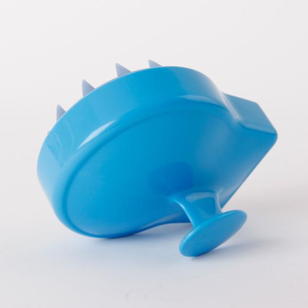 Blue Mini Head Massage Brush , Hair Scalp Massage Brush OEM / ODM Services