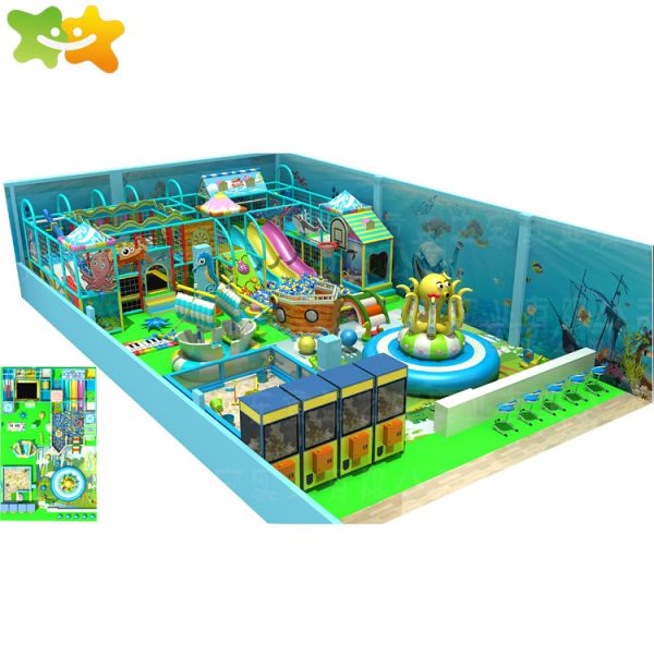 Shopping Mall Soft Play Area Ball Pool Kids Indoor Playground Equipment