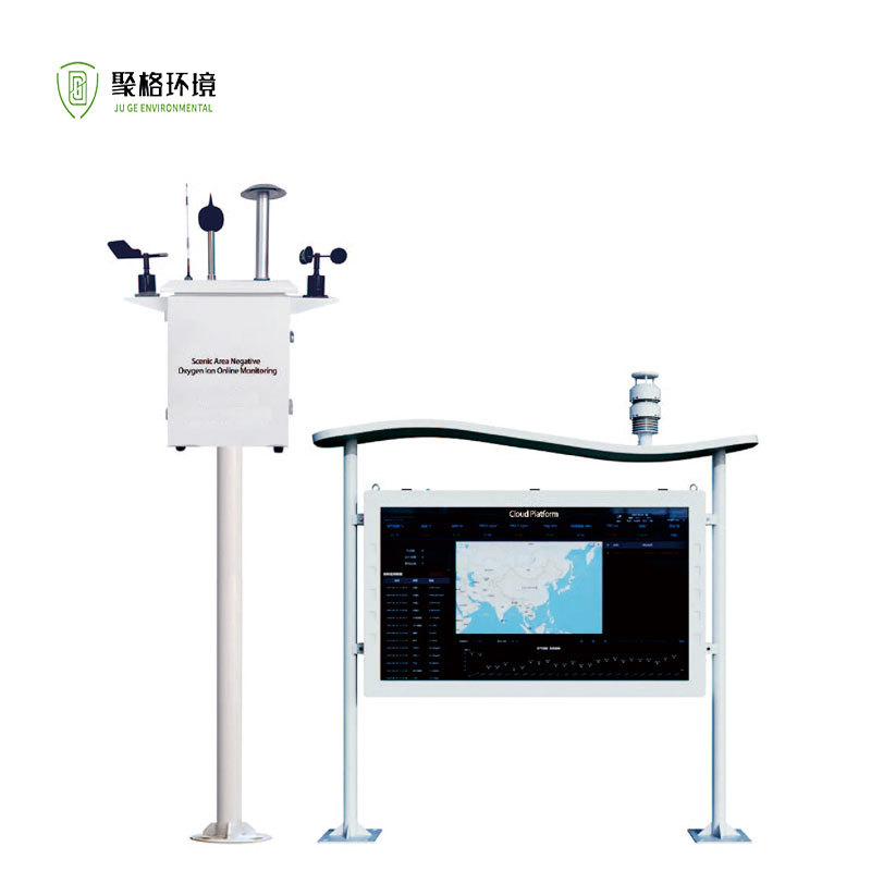 Negative Oxygen Ions Monitoring System with 0 – 5,000,000 ions/cm³ Range and