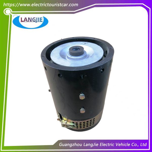 Autobús eléctrico de patrulla XQ-5-7HV 72V Motor DC Motor Componente Marshell