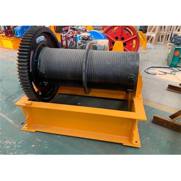 36m/Min Industrial Electric Winch Easy Operation With Remote Control