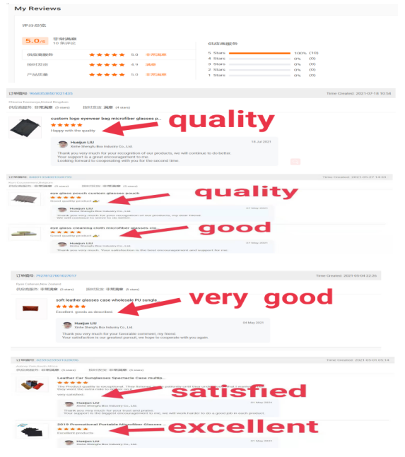 Специально изготовленные PU Hardshell Очки Case Очки Упаковка 157 мм Длина