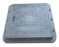 Anti Corrosion Light Weight SMC Manhole Covers BS EN124 For Drainage Project
