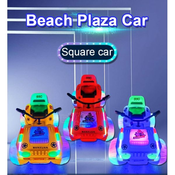 Mini Buggy Electric Sightseeing Car Beach Plaza Car Coin Operated