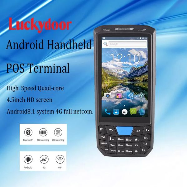 4 Inch Data Collector Scanner Barcode Scanner 4G LTE PDAs Handhelds Android Logistic PDA