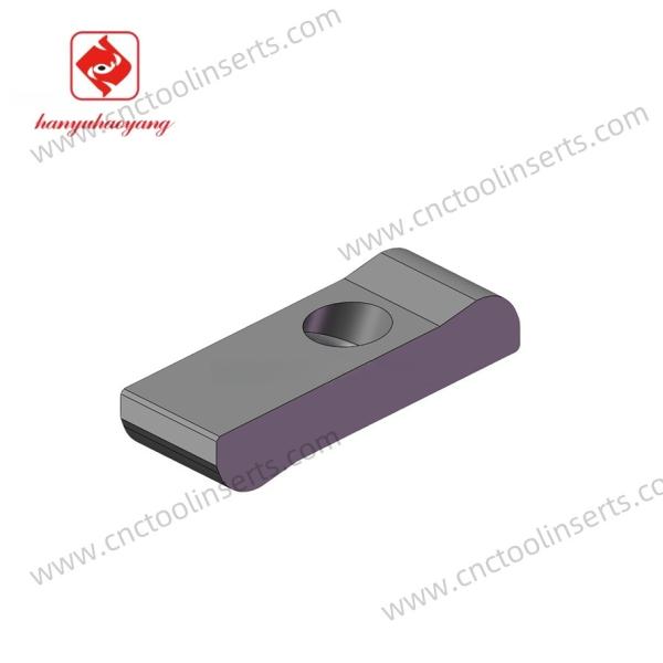Inserts de décolletage haute performance non standard HY7282629-LCP35H-04L haute précision
