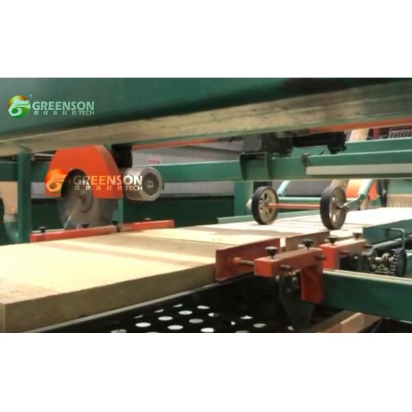 Rock Wool Production Line with 1200-2400mm Board Width, 80-200kg/m3 Density and Overseas Engineer Support