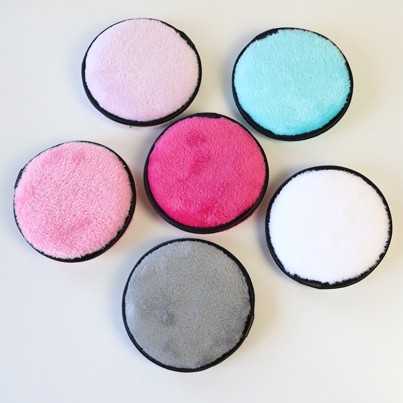 12x12cm 100% Polyester Microfiber Makeup Remover Towel Super Absorbent