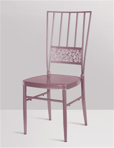 Wedding Party Iron / Aluminum Metal Chiavari Chairs For Rent