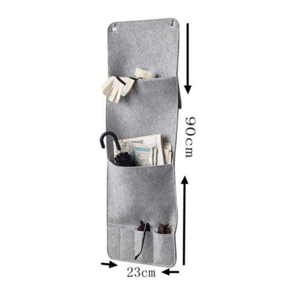 100% Polyester Felt Wall Hanging Storage Bag Organizer 3mm