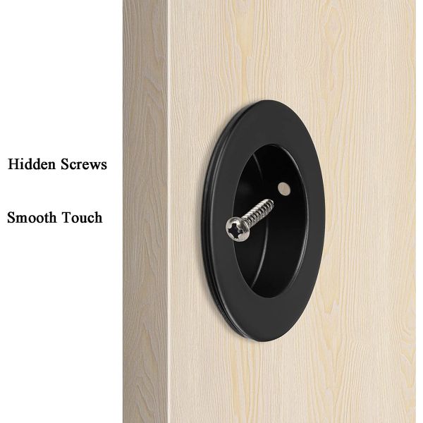 Помыть скрытую ручку круглого вытягивания SUS304 для шкафа