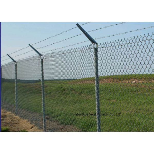 12x14 Hot Dipped Galvanized Barbed Wire Coil, Security Mesh Fence