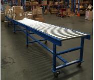 Flexible Motorized Stainless Steel Roller Conveyor,Flexible Roller Conveyor