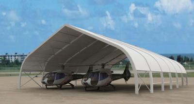 Giant 50m X 60m Airplane Hangar Tents Aluminium Frame Pcv Fabric