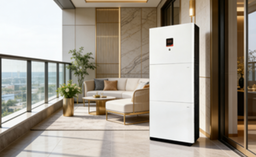 48V 10kWh Modular Home LiFePO4 Battery 5.5kW Hybrid Inverter For Small Business