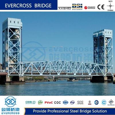 Continuous Modular Construction Steel Truss Bridge Prefabricated
