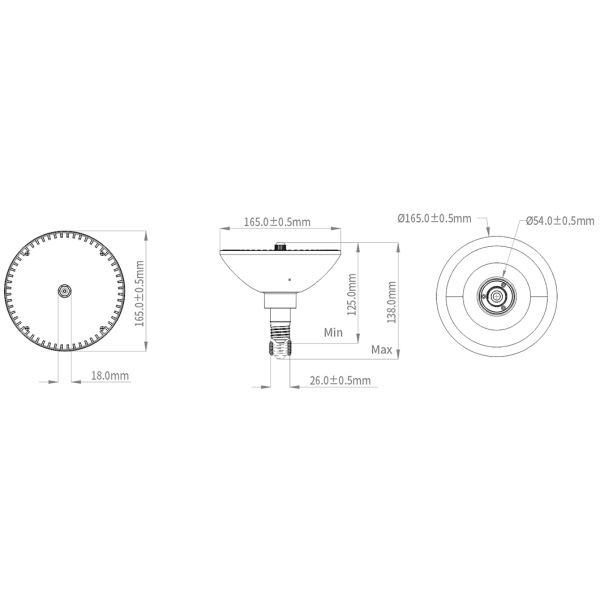 1800LM Edison Joint Par56 Swimming Pool Lights AC240V With UL FCC CE ROHS