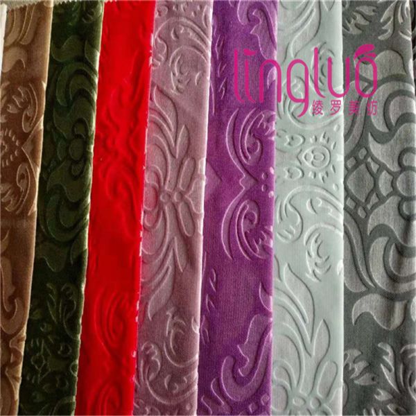 Skin Friendly Furniture Protector Microfiber Jacquard Sofa Fabric