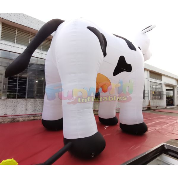 PVC des caractères 0.9mm d'air de vache à lait annonçant Inflatables