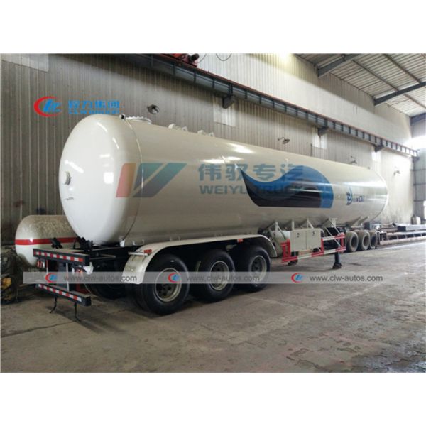 30 Tons 59600 Liters LPG Tank Trailer For Nigeria
