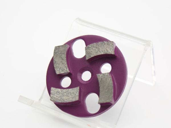 Marble Metal 4 Seg Diamond Floor Pads For General Purpose Floor Grinding Machines