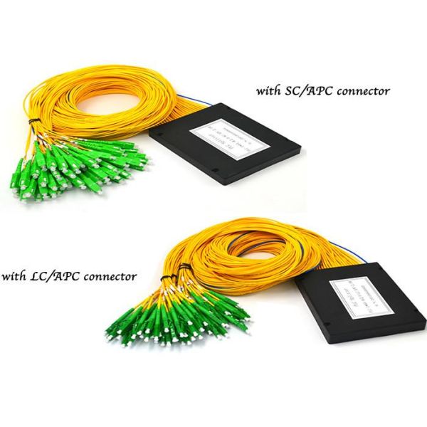 Оптические ABS модуля Splitter PLC кладут размер в коробку управления силы небольшой