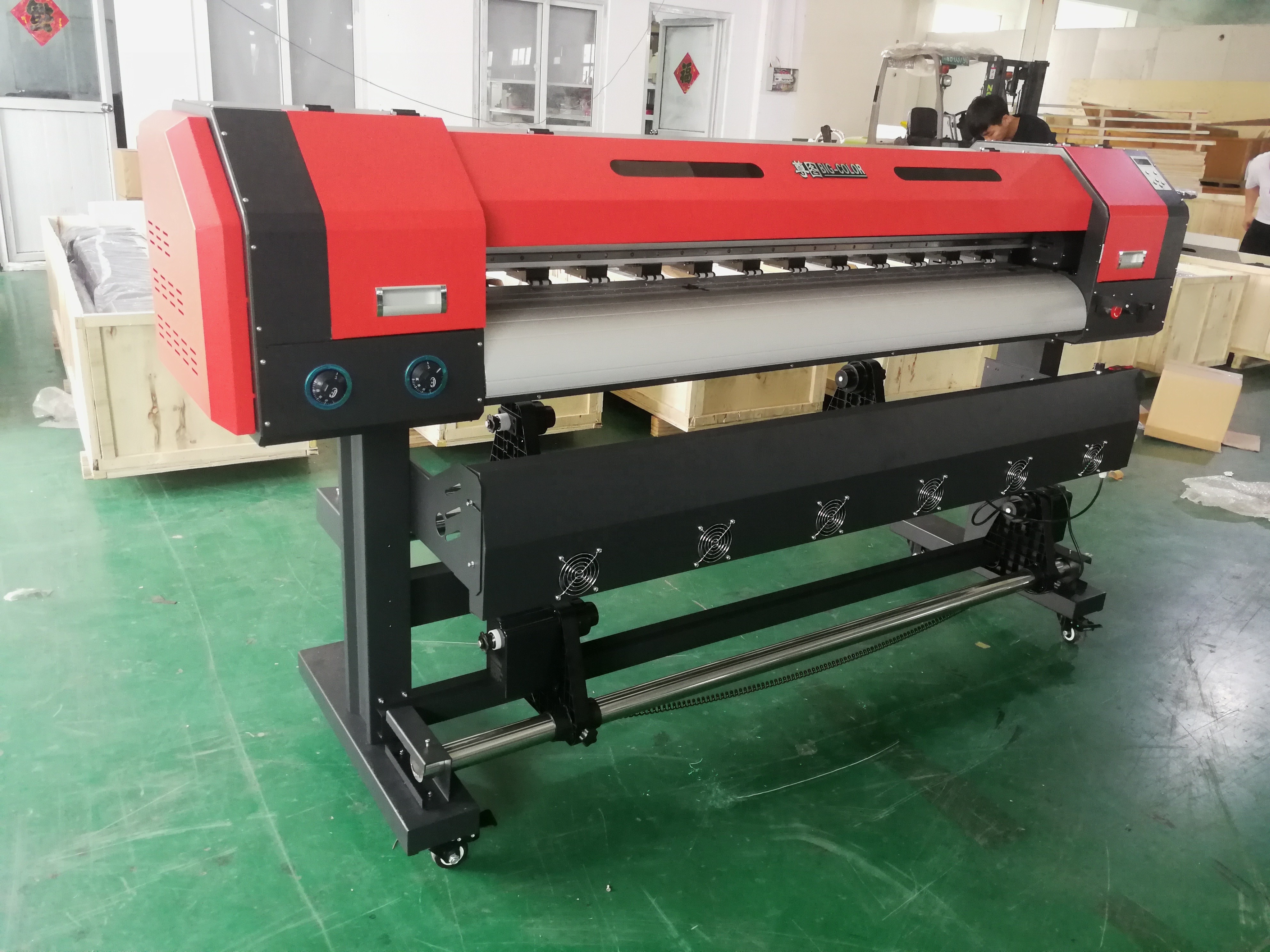 XP600/TX800 Printhead 1.6m Ecosolvent Printer for Canvas/Vinyl Sticker/Poster Printing